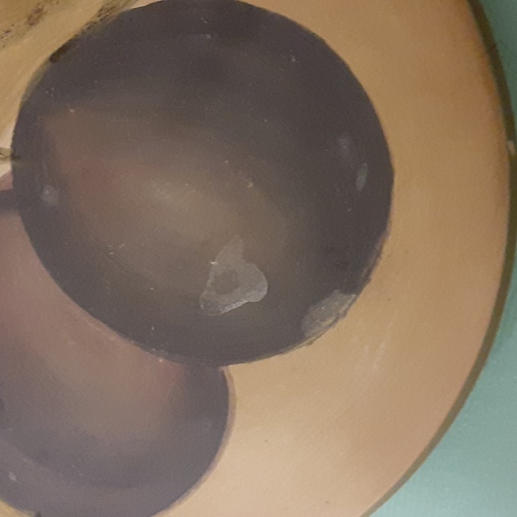 Vintage Tabletop Gallery Francesca Pottery Coasters set/Holder Fruit Handpainted - Picture 11 of 16